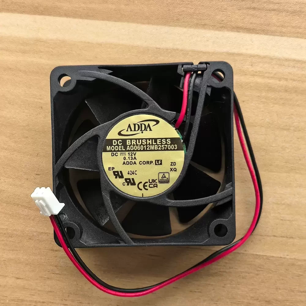 AG06012MB257003 ADDA 12VDC 60x60x25mm DC Axial Fan