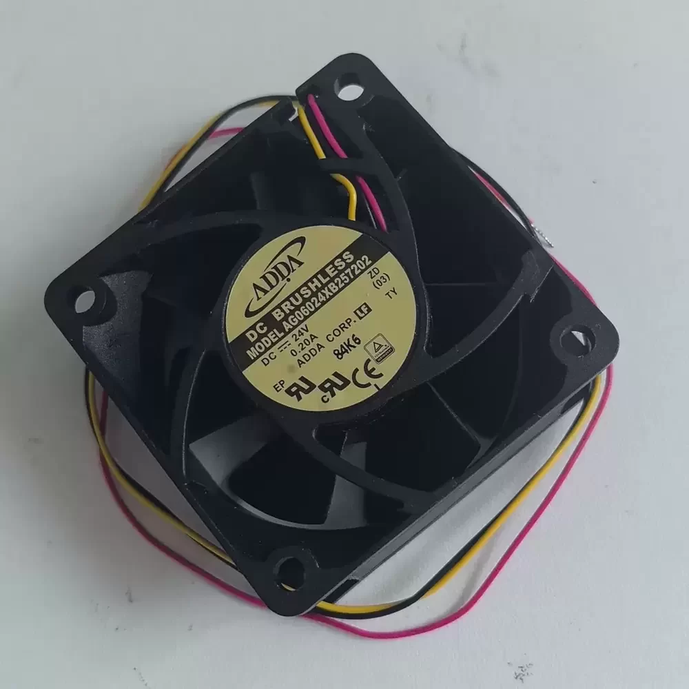 AG06024XB257202 ADDA 24VDC 60mm 3-Wire Alarm Axial Fan AG06024XB257202 ADDA 24VDC 60mm 3-Wire Alarm Axial Fan