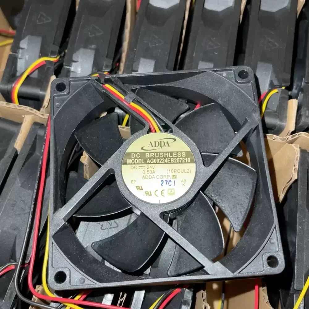 AG09224EB257210 ADDA 24VDC 92x92x25mm 0.50A Axial Fan