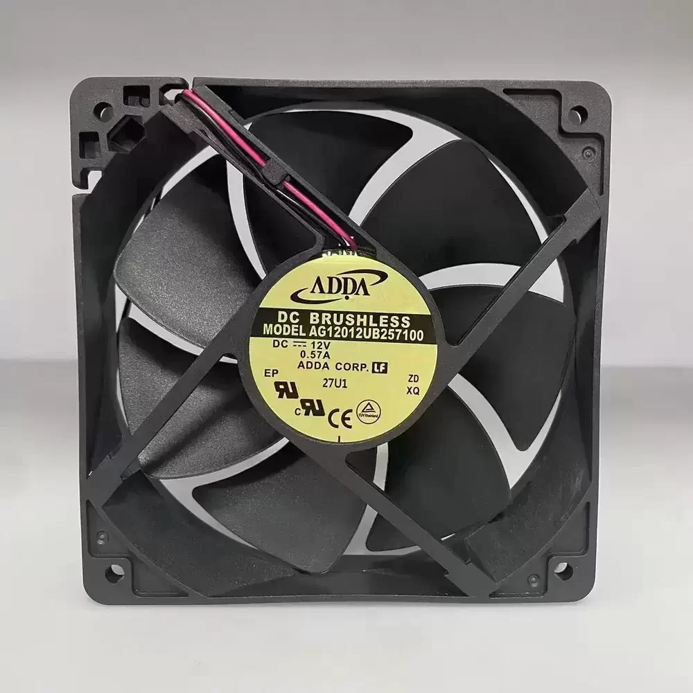 AG12012UB257100 ADDA 12VDC 0.57A 120x120x25mm Axial Fan