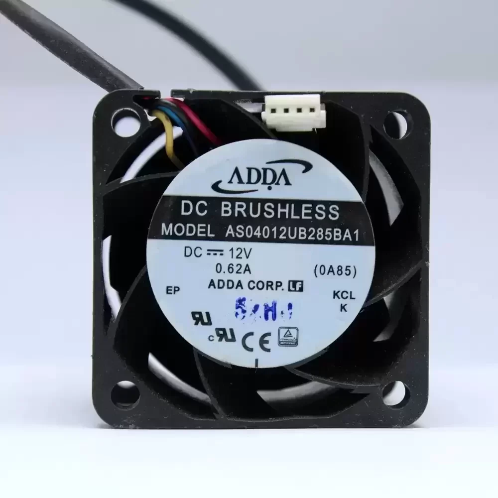 AS04012UB285BA1 ADDA 12VDC 40x40x20mm 4-Wire Axial Fan