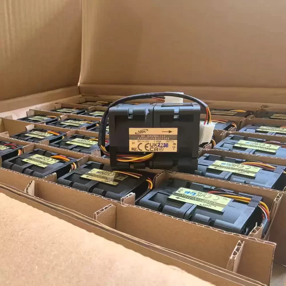 AS04012UB565300 ADDA 12VDC 40x40x56mm DC Axial Fan AS04012UB565300 ADDA 12VDC 40x40x56mm DC Axial Fan