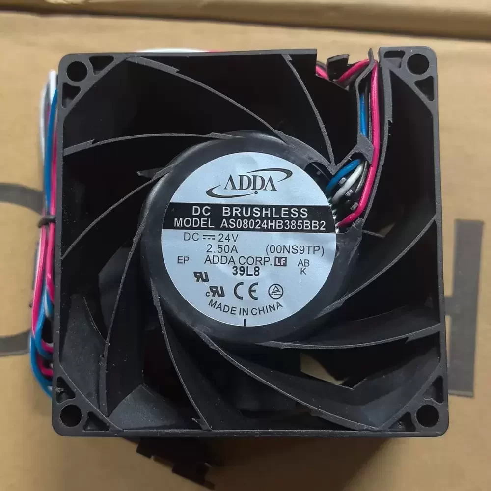 AS08024HB385BB2 ADDA 24VDC 80x80mm PWM Control Axial Fan