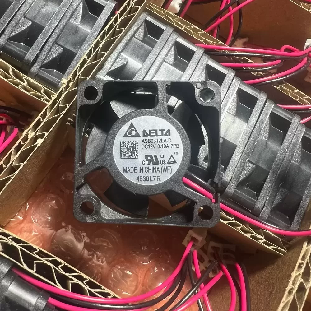 ASB0312LA-C-7PB Delta 12VDC 30x30x10mm Low Noise Axial Fan