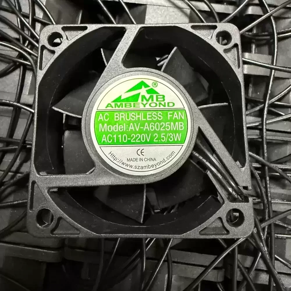 AV-A6025MB AMBEYOND 110-220VAC 60x60x25mm EC Axial Fan