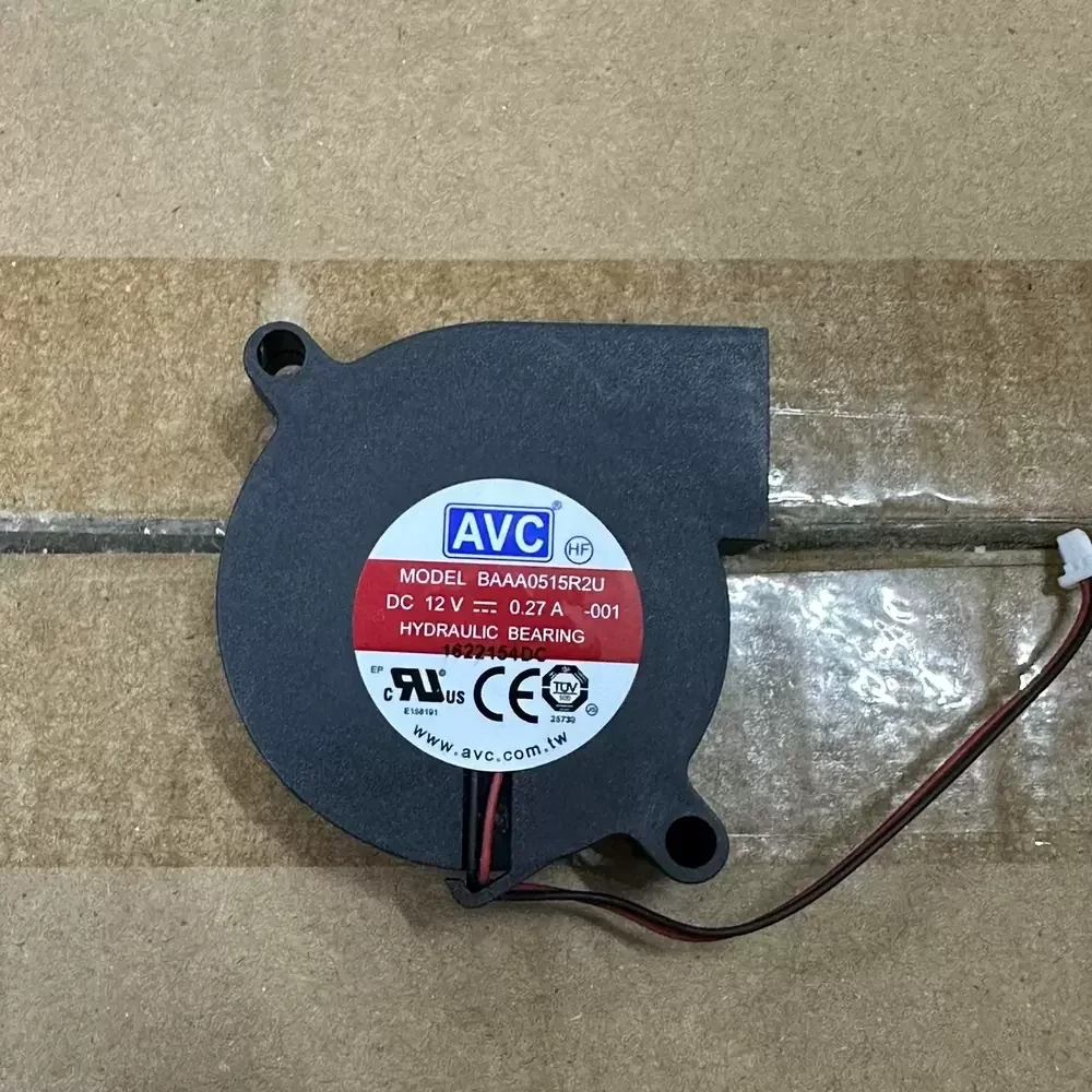 BAAA0515R2U-001 AVC 12VDC 50x50x15mm 2-Wire Blower