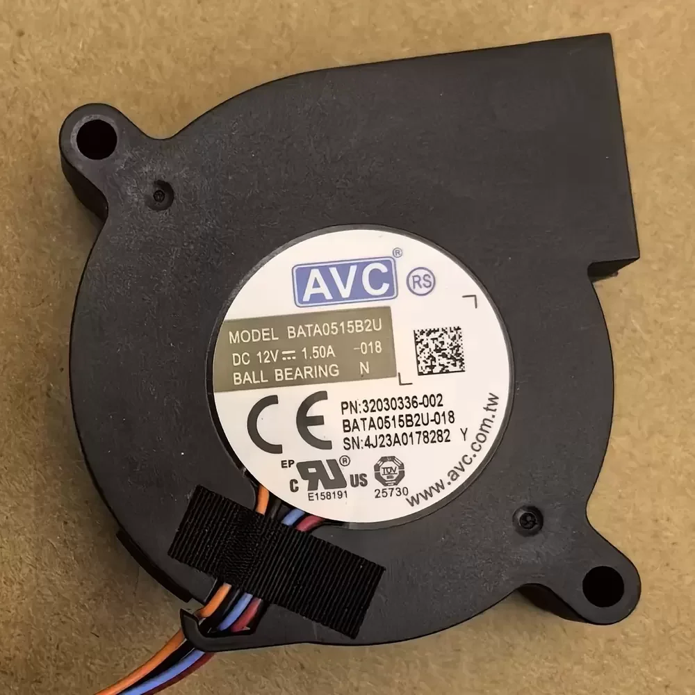 BATA0515B2U-018 AVC 12VDC 50x50x15mm PWM Blower Fan