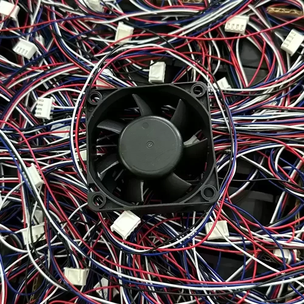 BCY6025B12H HSC 12VDC 60x60x25mm Dual Ball Axial Fan BCY6025B12H HSC 12VDC 60x60x25mm Dual Ball Axial Fan