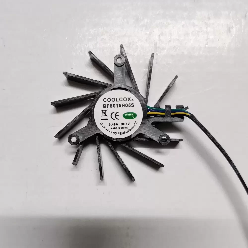 BF8015H05S COOLCOX 5VDC 80x80x15mm Sleeve Blower Fan