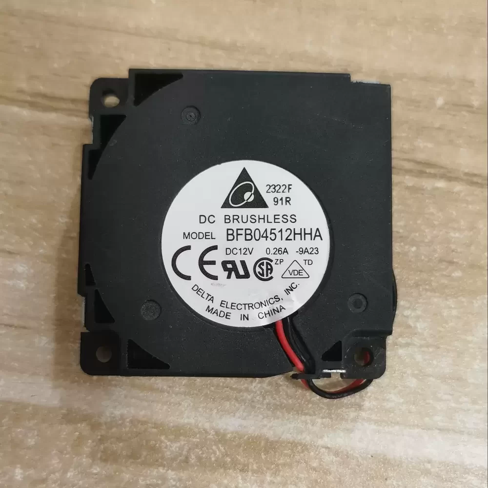 BFB04512HHA-9A23 Delta 12VDC 45x45x10mm Blower Fan