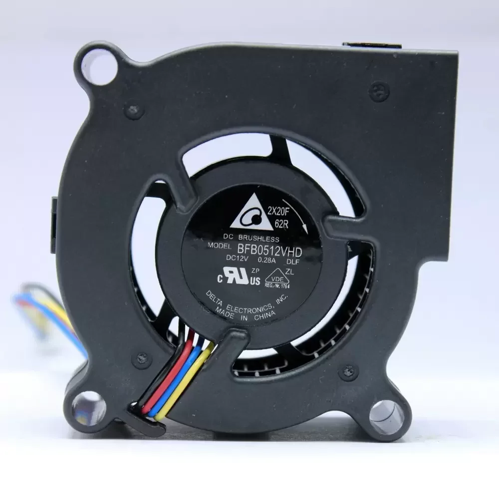 BFB0512VHD-DLF Delta 12VDC 50x50x20mm 4-Wire Blower Fan