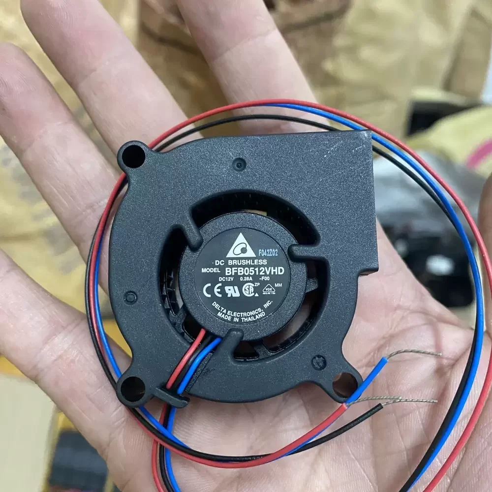 BFB0512VHD-F00 Delta 12VDC 0.28A 50x50x20mm Blower Fan BFB0512VHD-F00 Delta 12VDC 0.28A 50x50x20mm Blower Fan