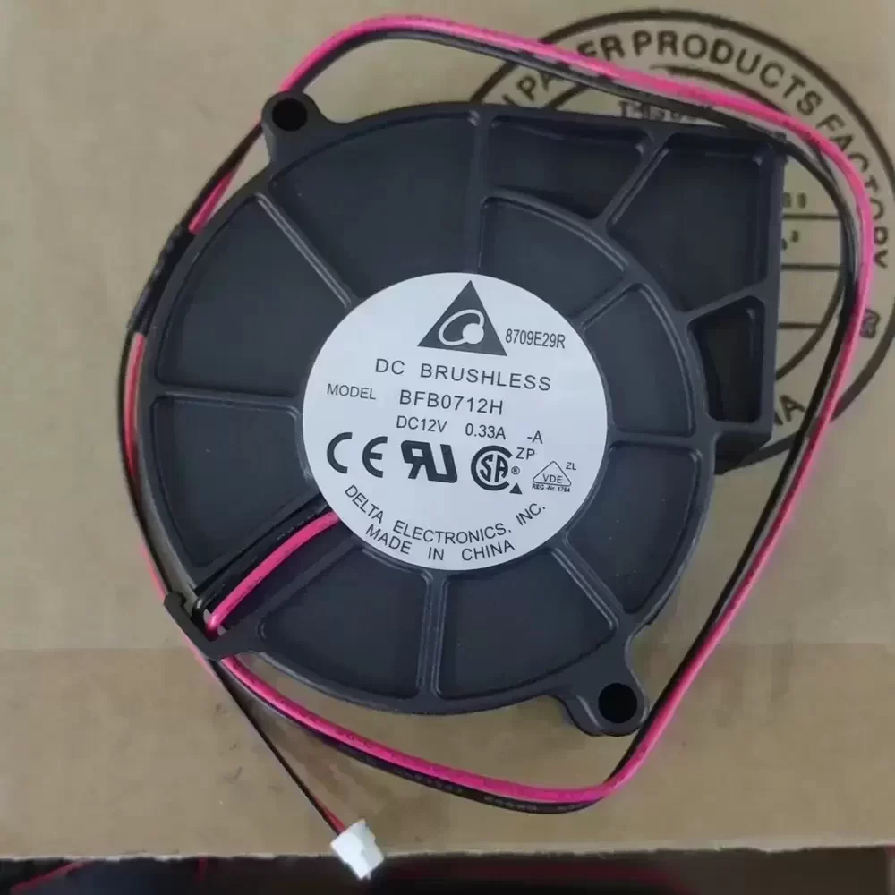 BFB0712H-A Delta 12VDC 75x75x30mm Blower Fan
