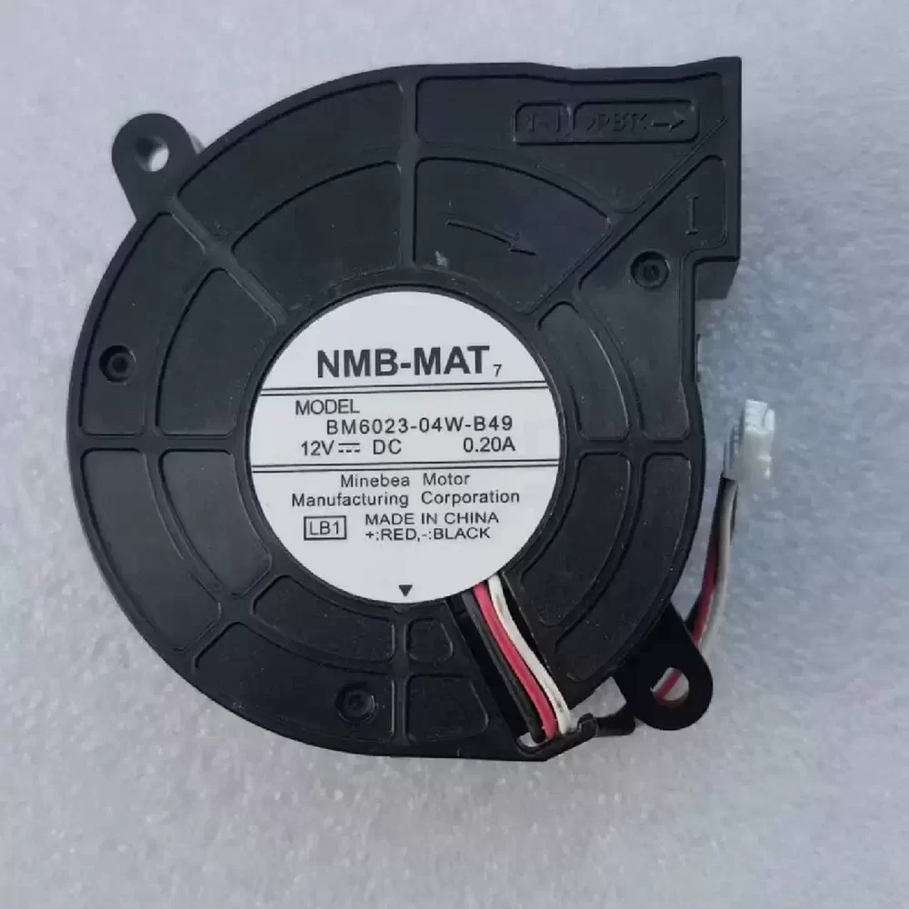 BM6023-04W-B49-LB1 NMB 12VDC 60x23mm Projector Blower Fan