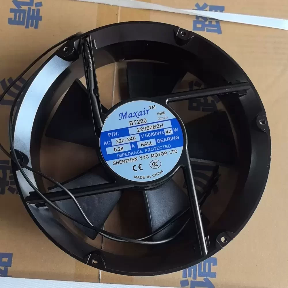 BT220 22060B2H Maxair 220VAC 220x220x60mm AC Axial Fan