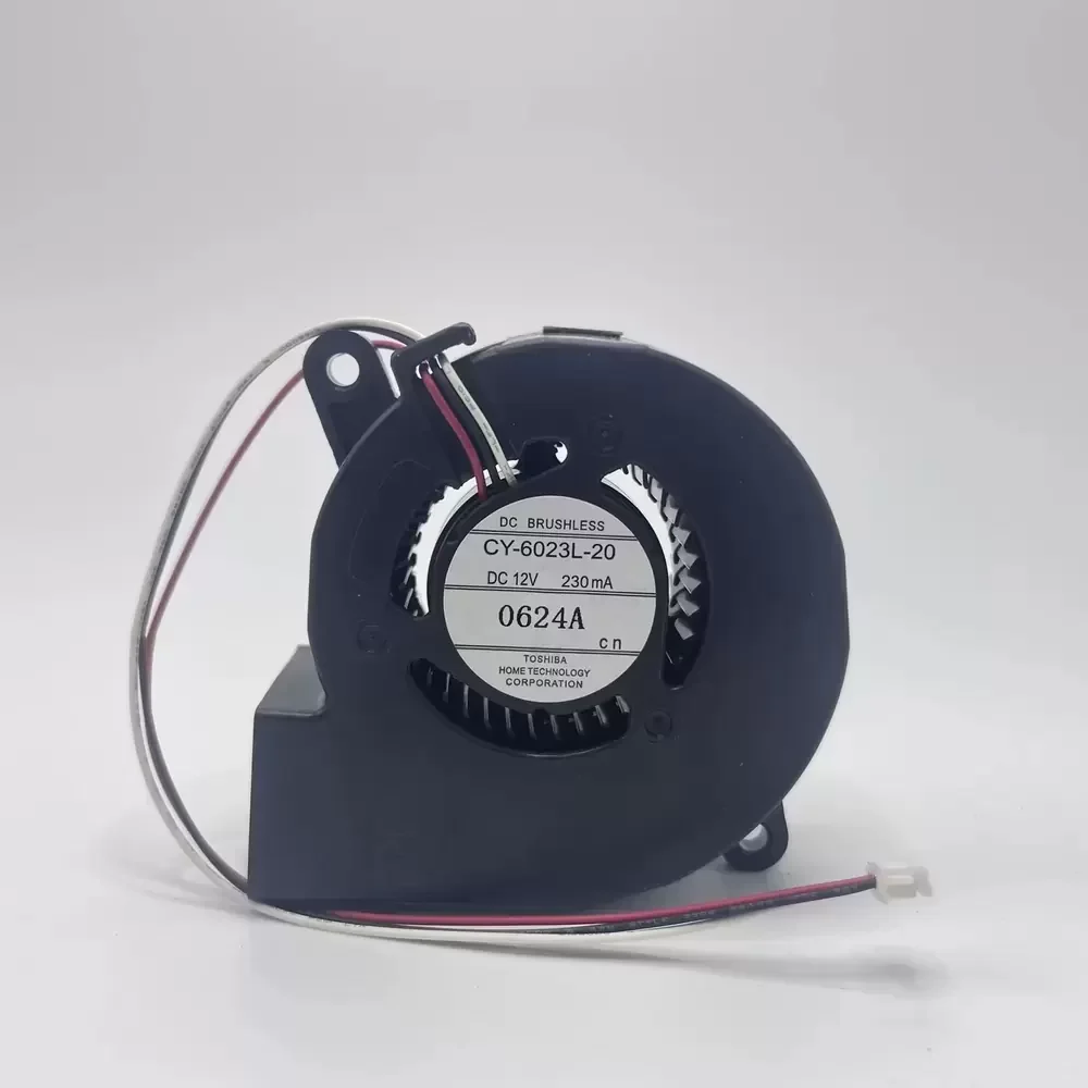 CY-6023R-20 Toshiba 12VDC 60mm 3-Wire DC Axial Fan