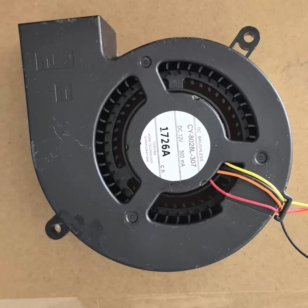 CY-8028L-307 Toshiba 12VDC 80x80x28mm 4-Wire Blower Fan