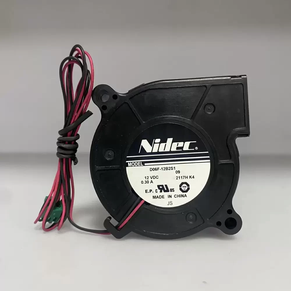 D06F-12B2S1 Nidec 12VDC 60x60x30mm Centrifugal Blower