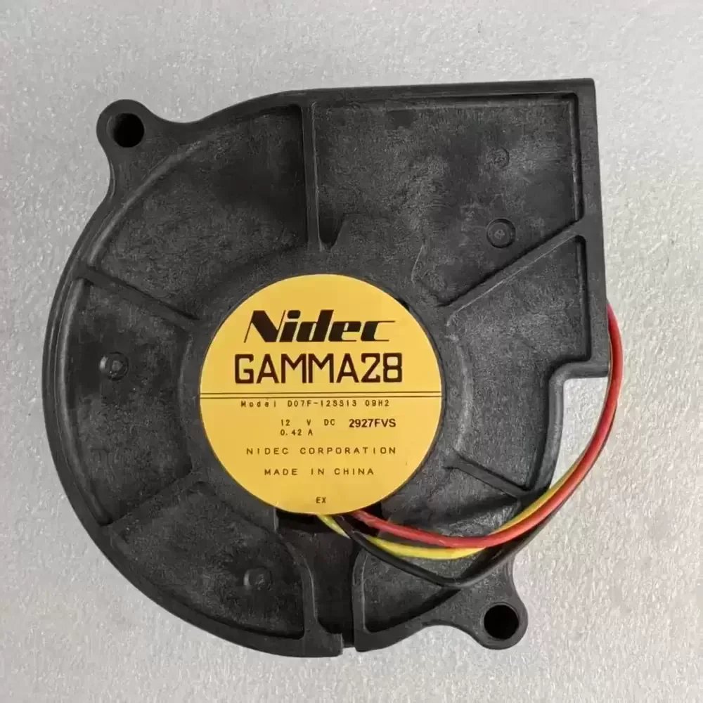D07F-12SS13 09HZ Nidec 12VDC 75x75x30mm Cooling Fan