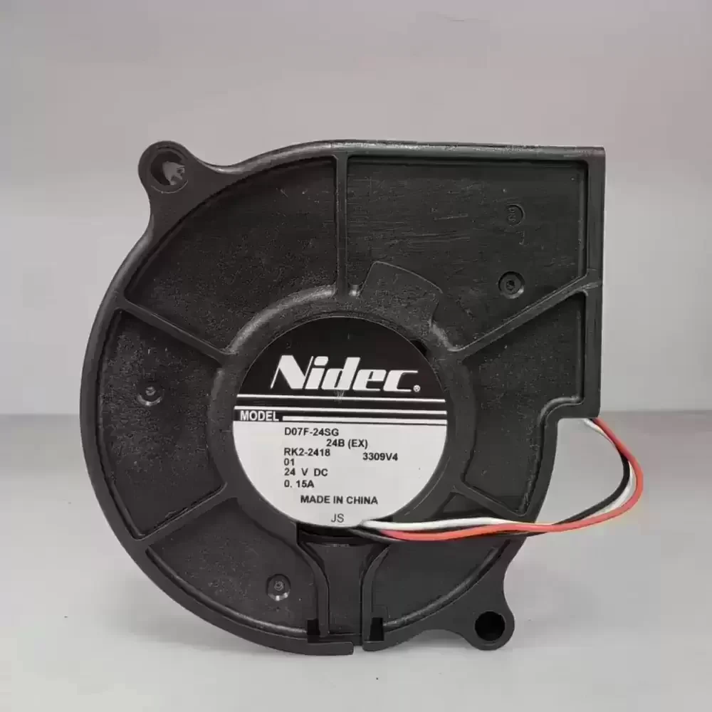D07F-24SG Nidec 24VDC 75x75x30mm 0.15A Blower Fan