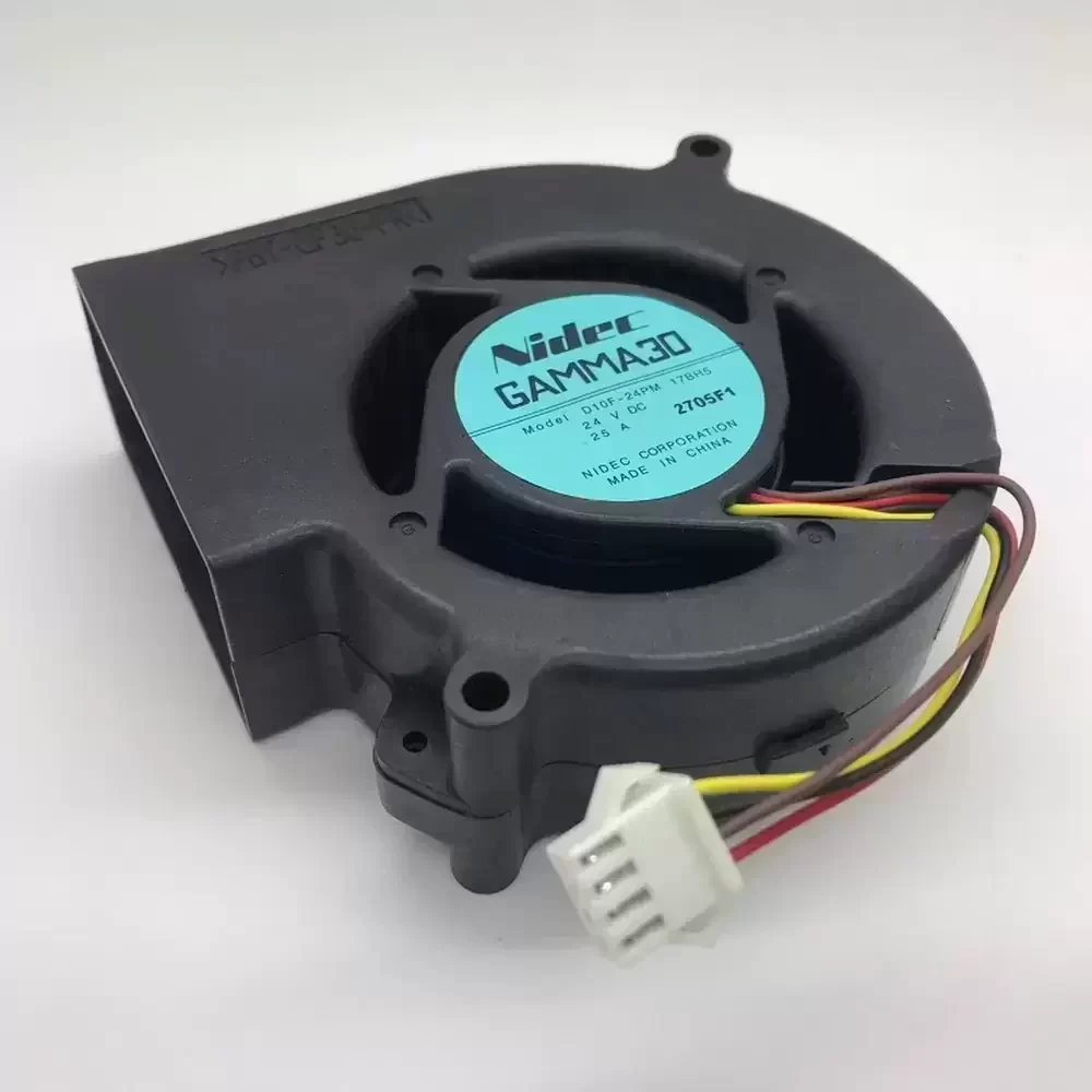D10F-24PM Nidec 24VDC 97x97x33mm 4-Wire Blower Fan D10F-24PM Nidec 24VDC 97x97x33mm 4-Wire Blower Fan