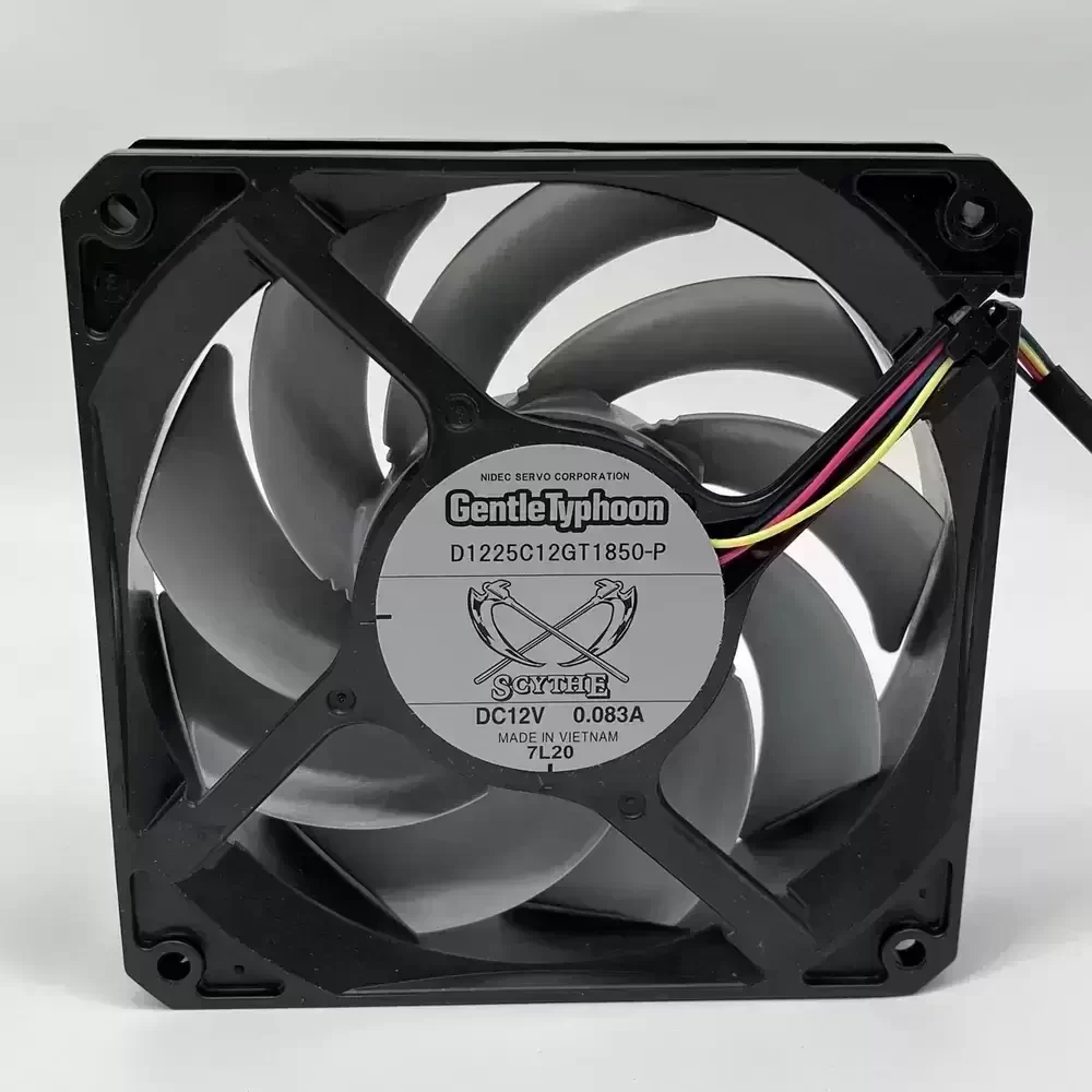 D1225C12GT1850-P Scythe 12VDC 120x120x25mm PWM Axial Fan