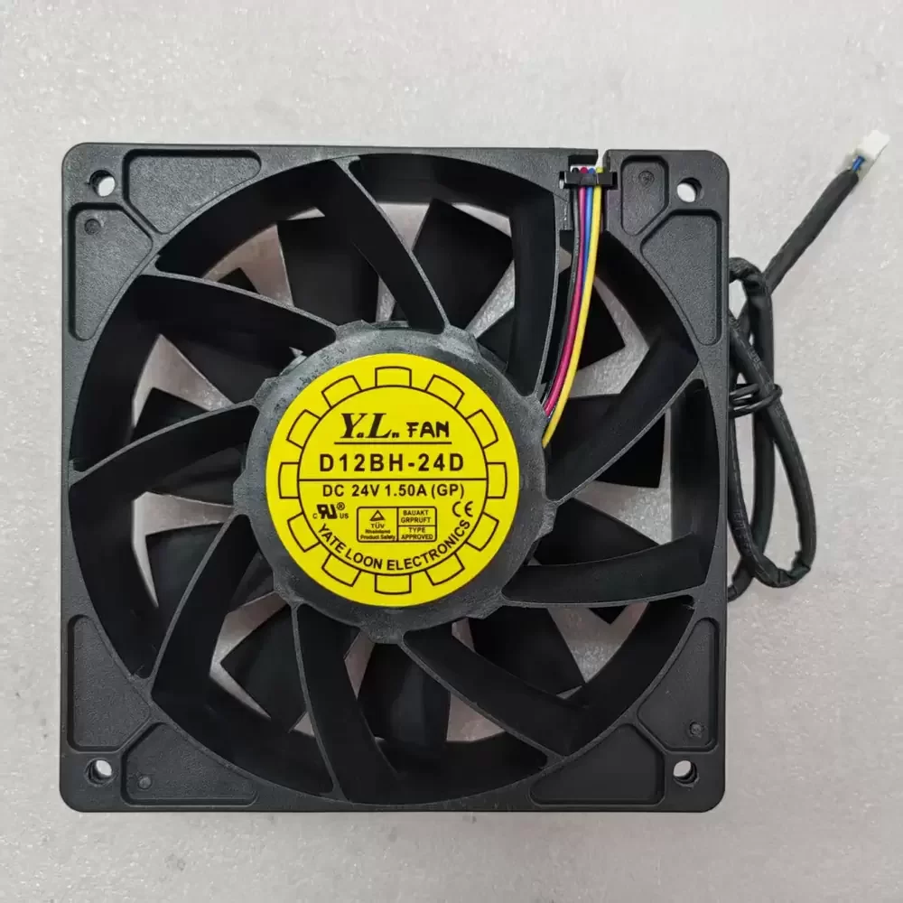 D12BH-24D Y.L.FAN 24VDC 120x120x38mm 4700RPM DC Axial Fan