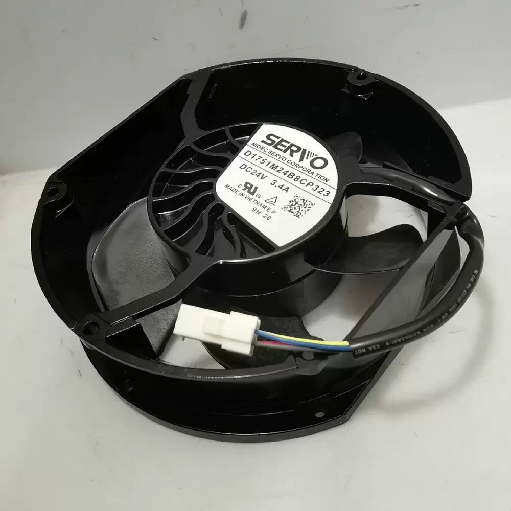 D1751M24B8CP323 Nidec Servo 24VDC 172x51mm 3.4A Axial Fan D1751M24B8CP323 Nidec Servo 24VDC 172x51mm 3.4A Axial Fan