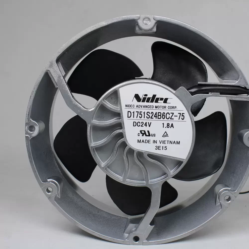 D1751S24B6CZ-75 Nidec 24V 1.8A High Airflow Cooling Fan