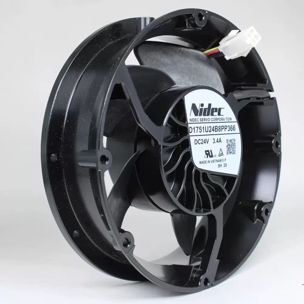 D1751U24B8PP366 Nidec 24V 3.4A Inverter Cooling Fan D1751U24B8PP366 Nidec 24V 3.4A Inverter Cooling Fan