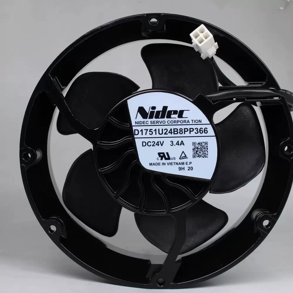 D1751U24B8PP366 Nidec 24V 3.4A Inverter Cooling Fan