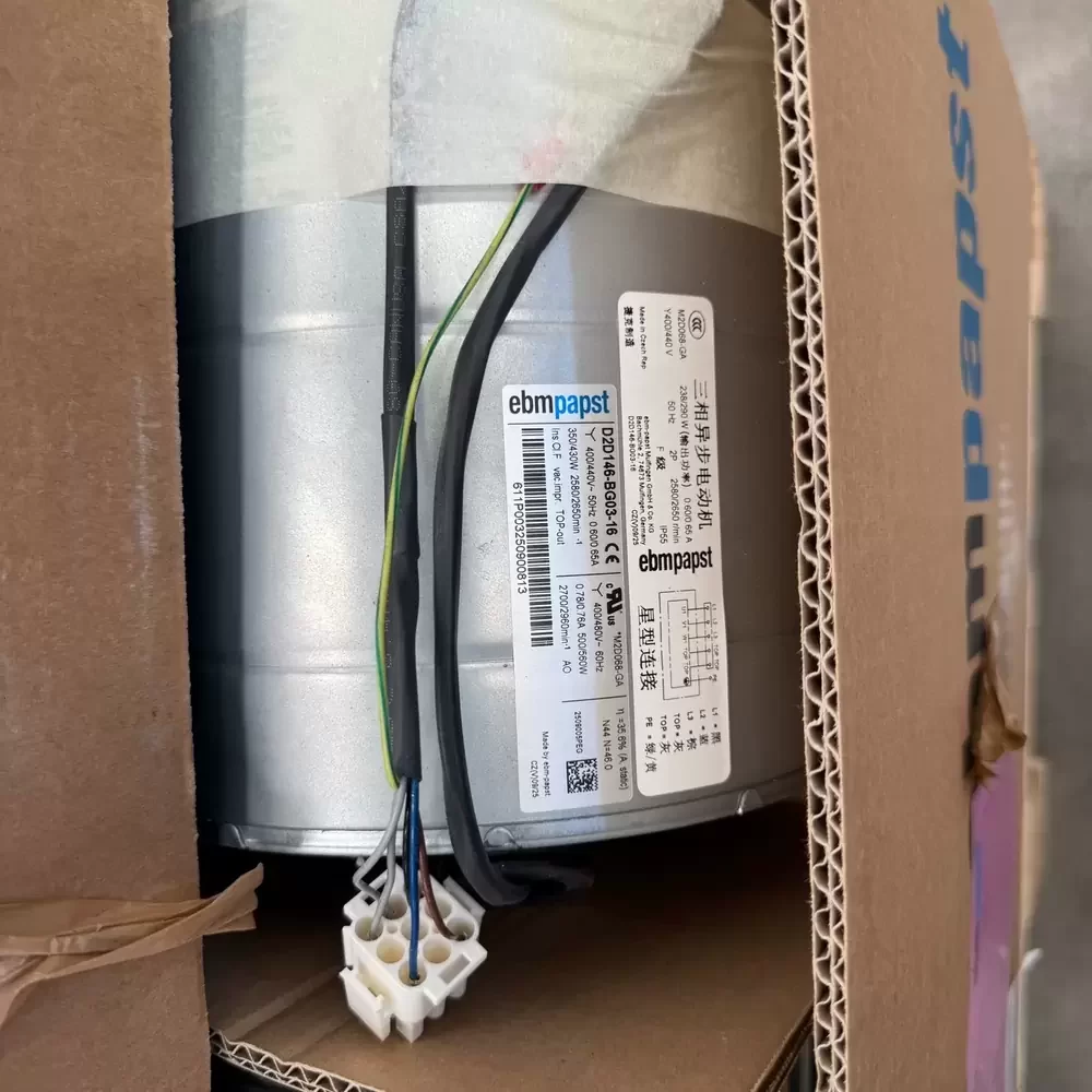 D2D146-BG03-16 ebm-papst 230/400VAC 146mm Centrifugal Fan