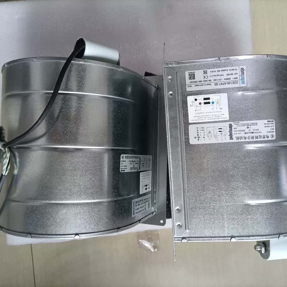 D2E146-AP47-B8 ebm-papst 230VAC 146mm Centrifugal Blower D2E146-AP47-B8 ebm-papst 230VAC 146mm Centrifugal Blower