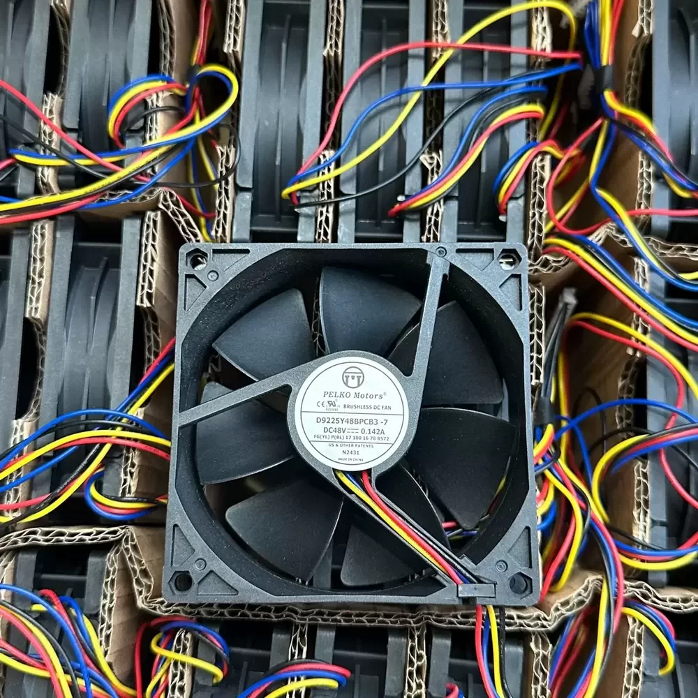 D9225Y48BPCB3-7 PELKO 48VDC 92x92x25mm Industrial Axial Fan