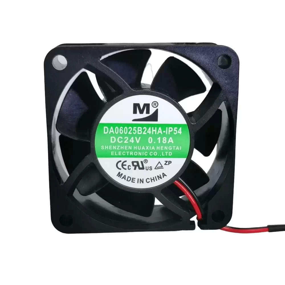 DA06025B24HA-IP54 Huaxia Hengtai 24VDC 60x60x25mm Axial Fan