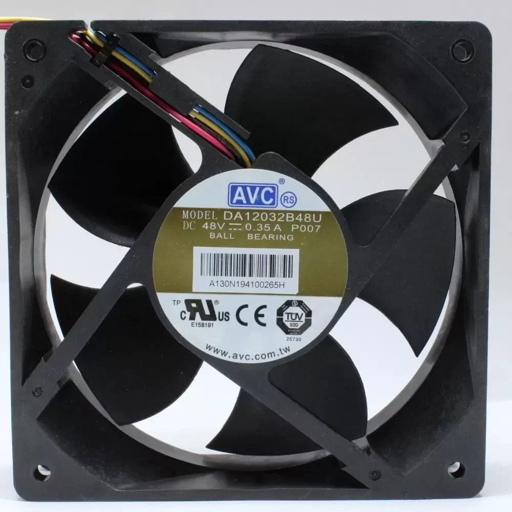 DA12032B48U-P007 AVC 48VDC 120x120x32mm PWM Axial Fan