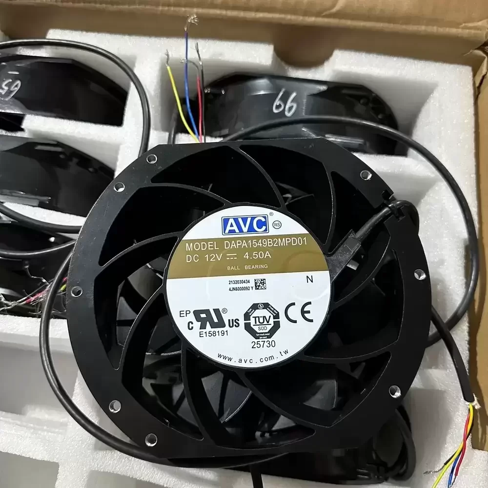 DAPA1549B2MPD01 AVC 12VDC 172x172x51mm High Airflow Fan
