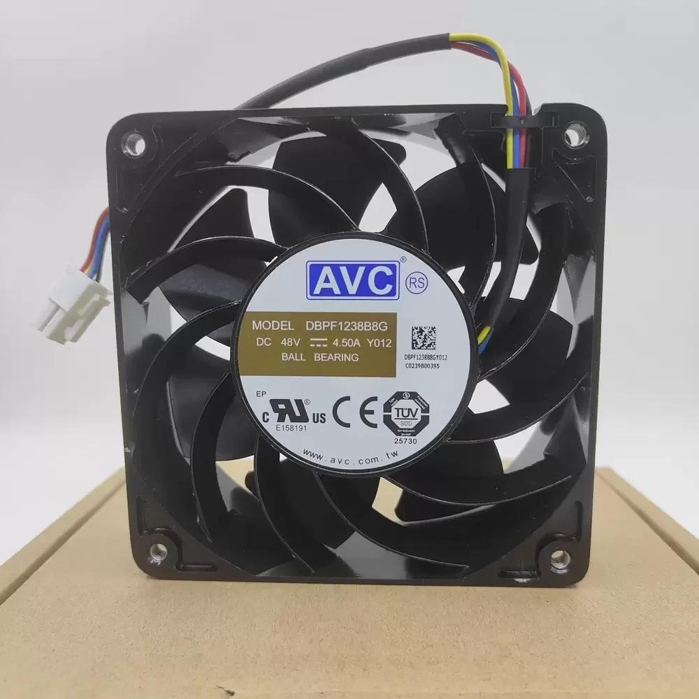DBPF1238B8G-Y012 AVC 48VDC 120x120x38mm PWM Axial Fan