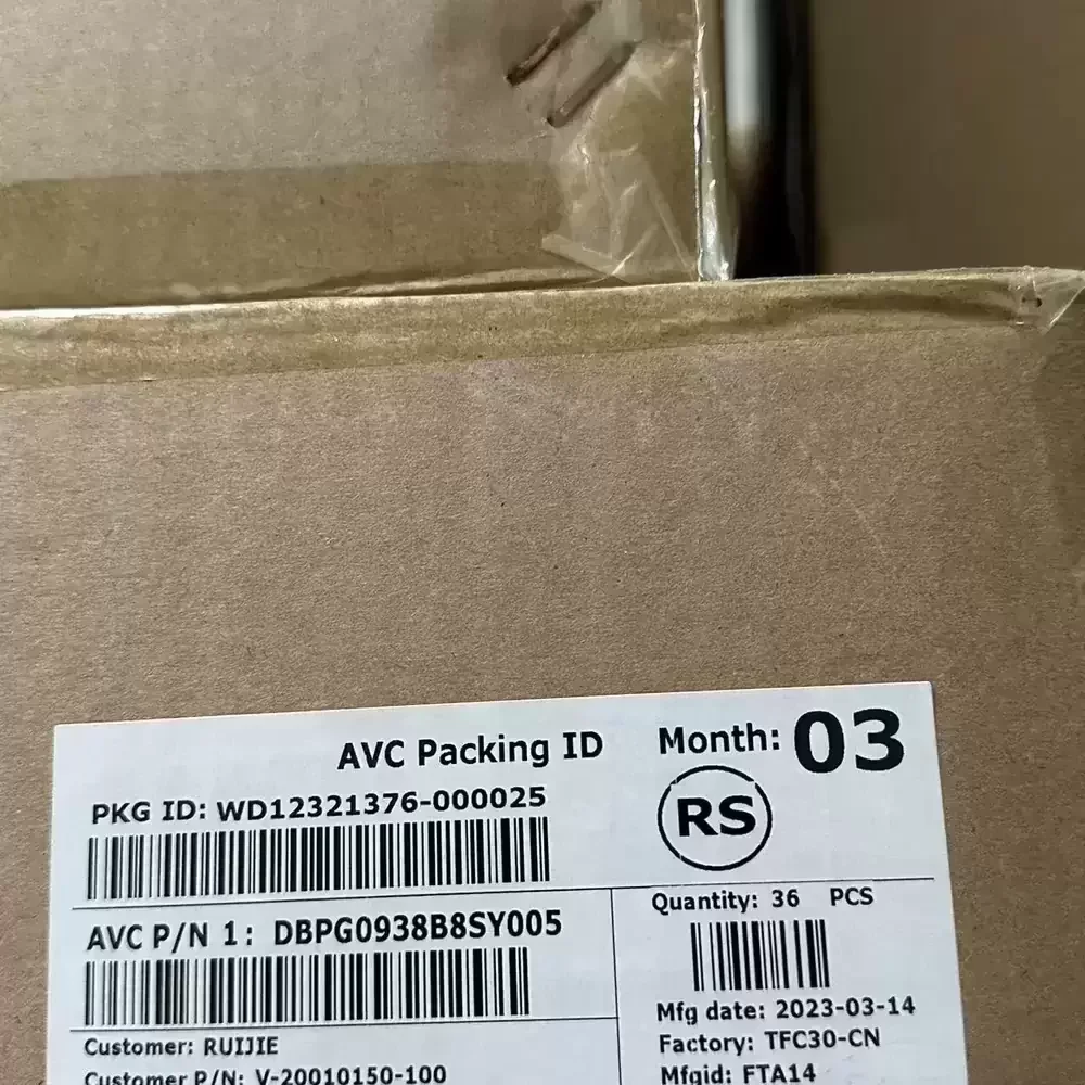 DBPG0938B8S-Y005 AVC 48VDC 90x90x38mm 4-Wire Axial Fan DBPG0938B8S-Y005 AVC 48VDC 90x90x38mm 4-Wire Axial Fan