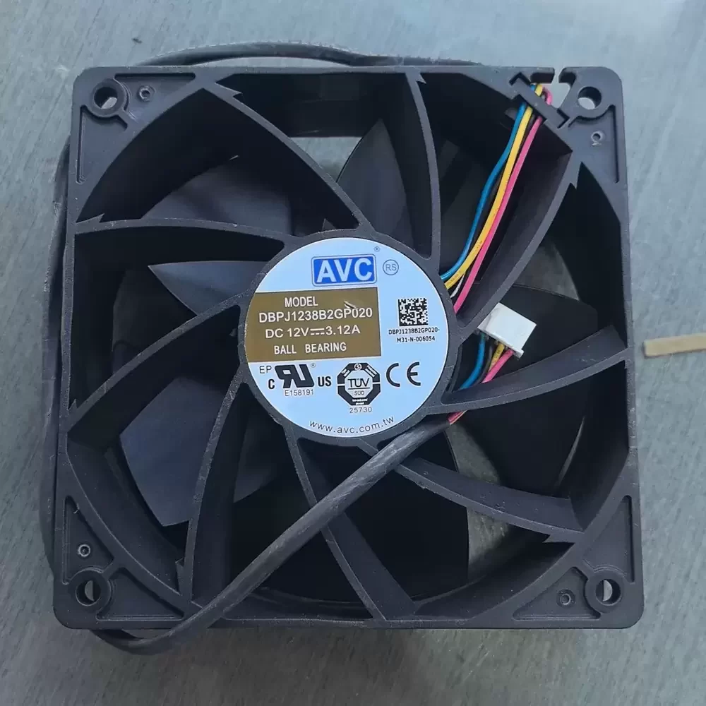 DBPJ1238B2GP020 AVC 12VDC 120x120x38mm 3.12A Axial Fan