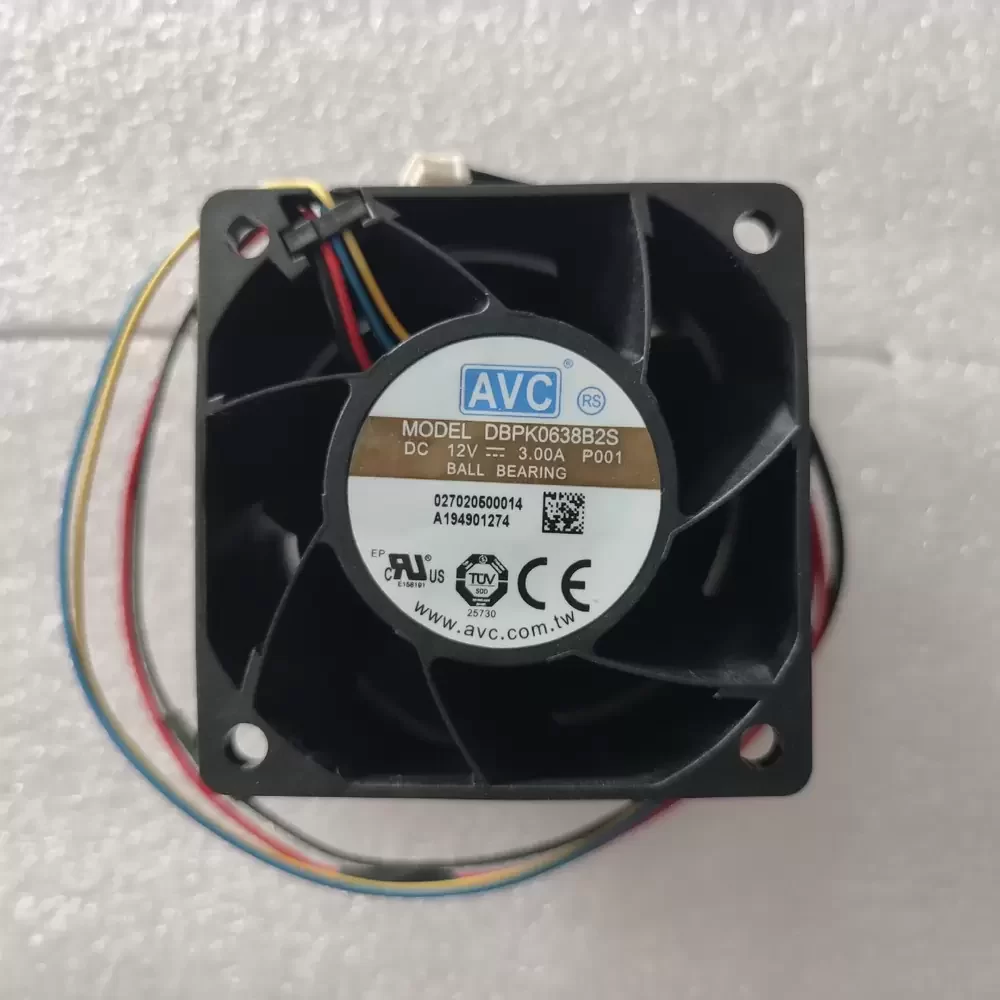 DBPK0638B2S-P001 AVC 12VDC 60x60x38mm Axial Fan