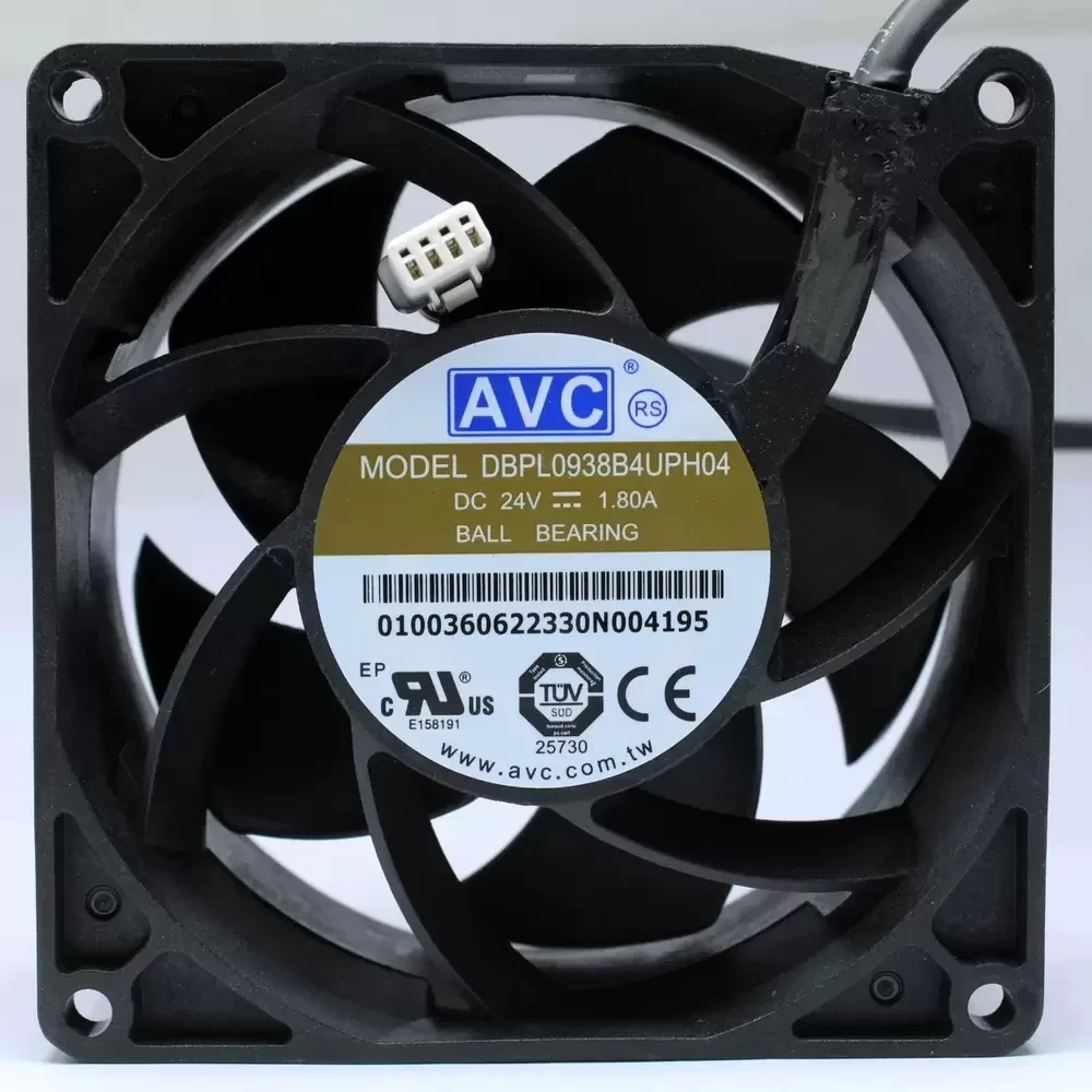 DBPL0938B4UPH04 AVC 24VDC 92x92x38mm PWM Axial Fan
