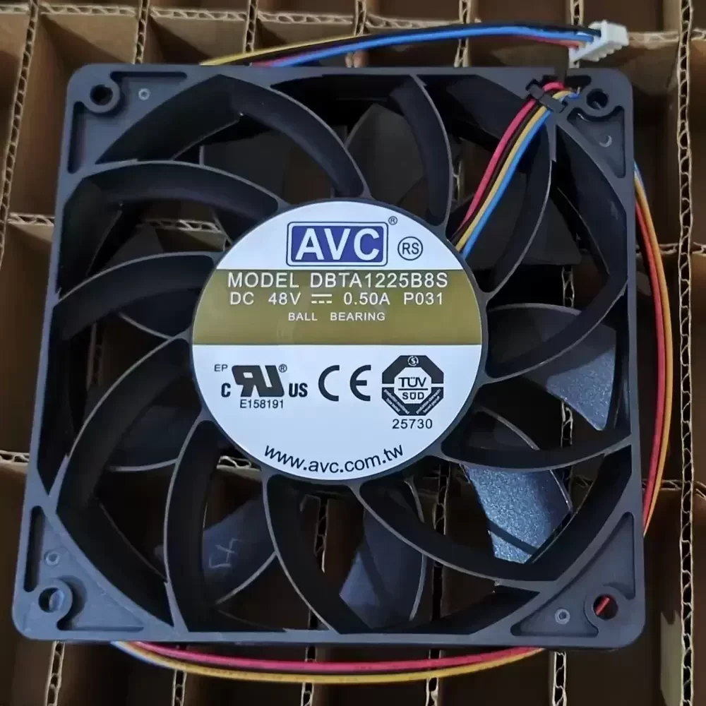 DBTA1225B8S-P031 AVC 48VDC 120x120x25mm PWM Axial Fan