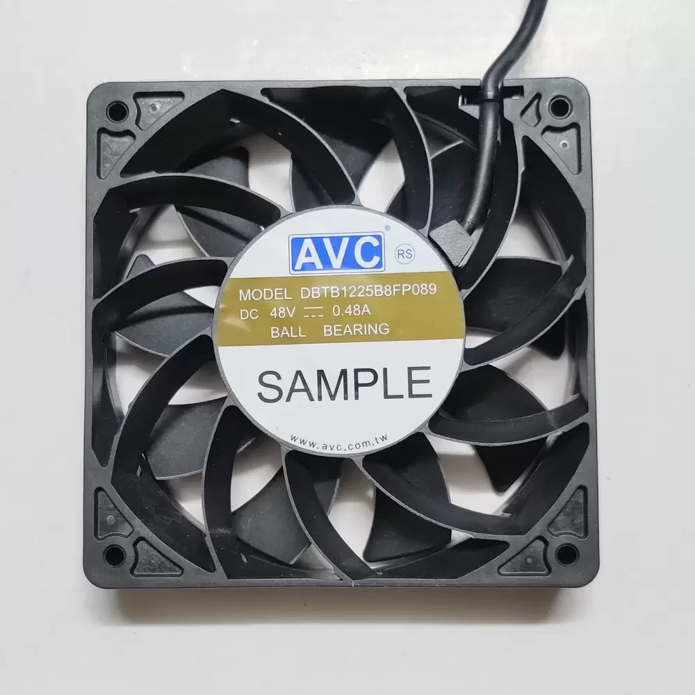 DBTB1225B8FP089 AVC 48VDC 120x120x25mm IP68 Axial Fan