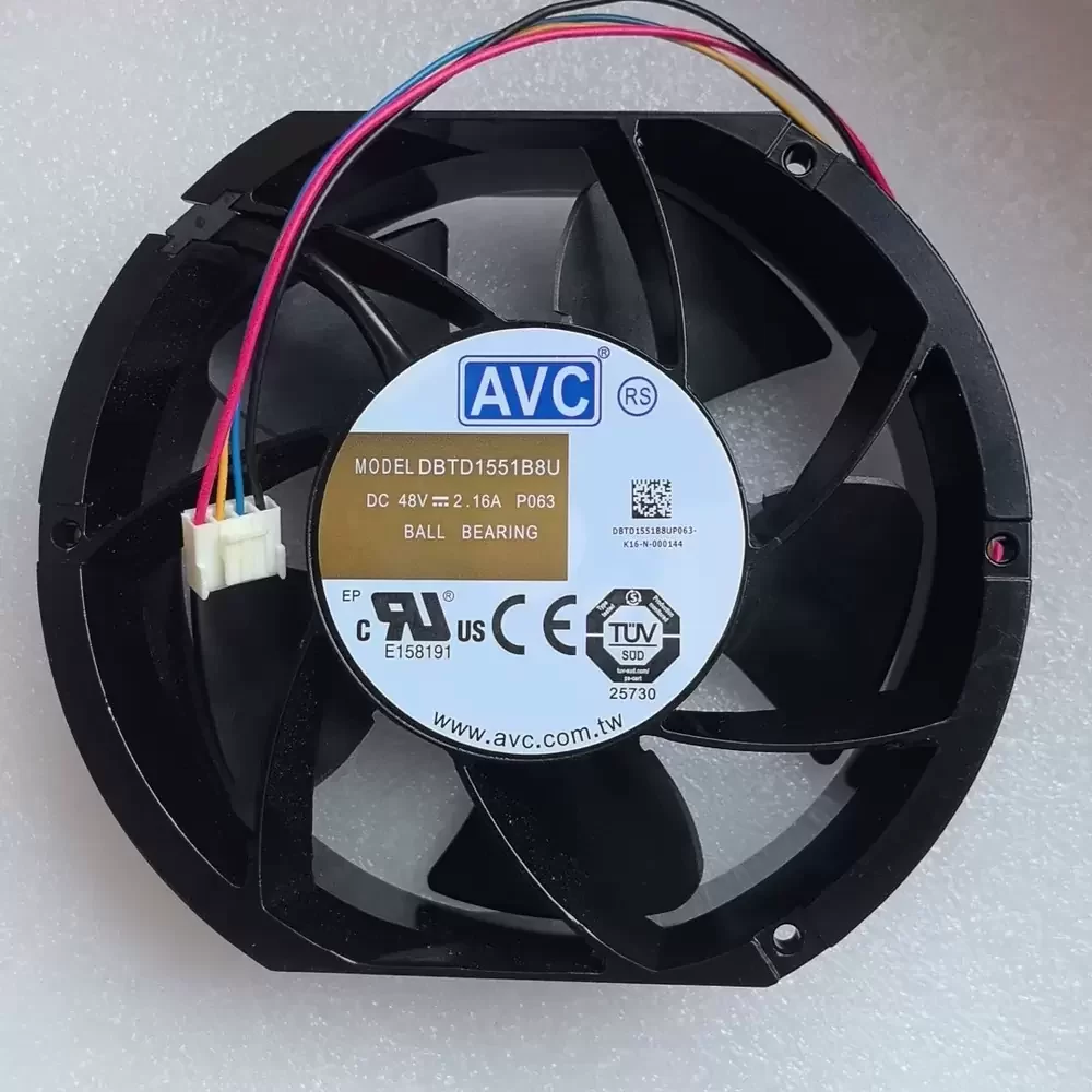 DBTD1551B8U-P063 AVC 48VDC 172x150x51mm PWM Axial Fan