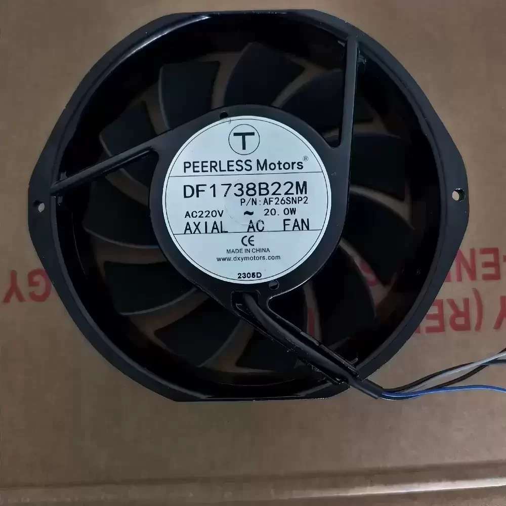 DF1738B22M PEERLESS Motors 220VAC 170x170x38mm Axial Fan
