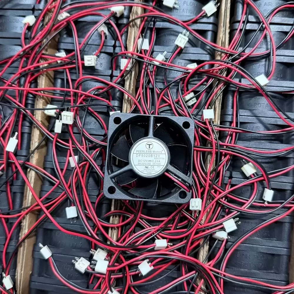 DF5020B12V PEERLESS Motors 12VDC 50x50x20mm 0.24A Axial Fan