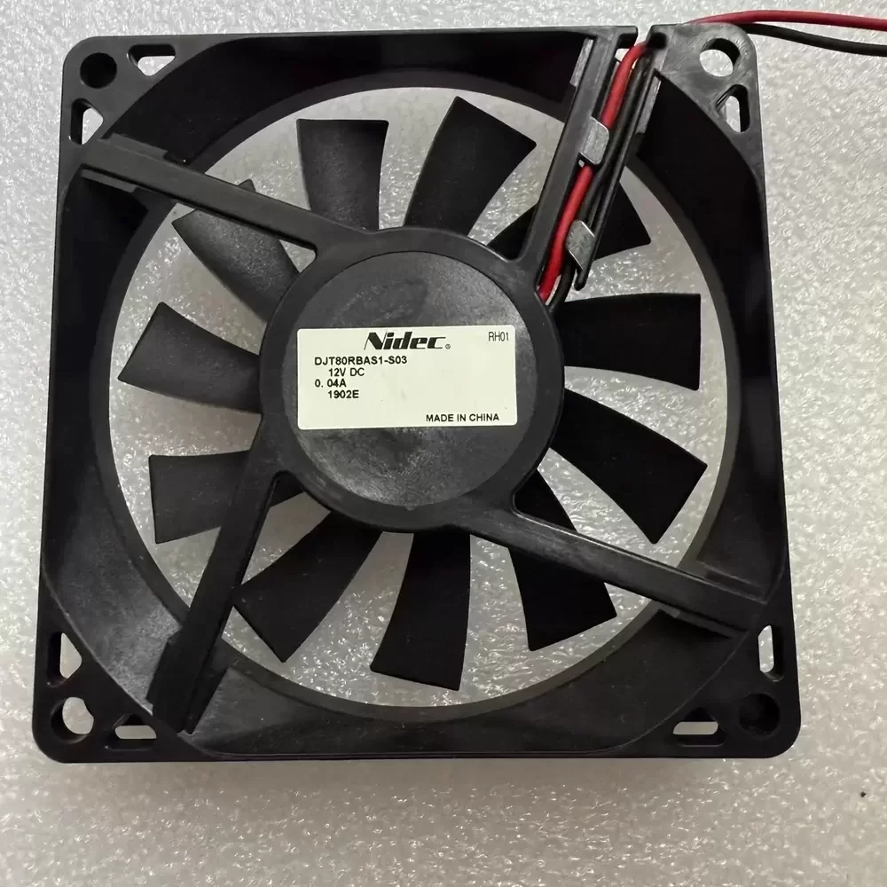 DJT80RBAS1-S03 Nidec 12VDC 80x80x15mm Silent Axial Fan