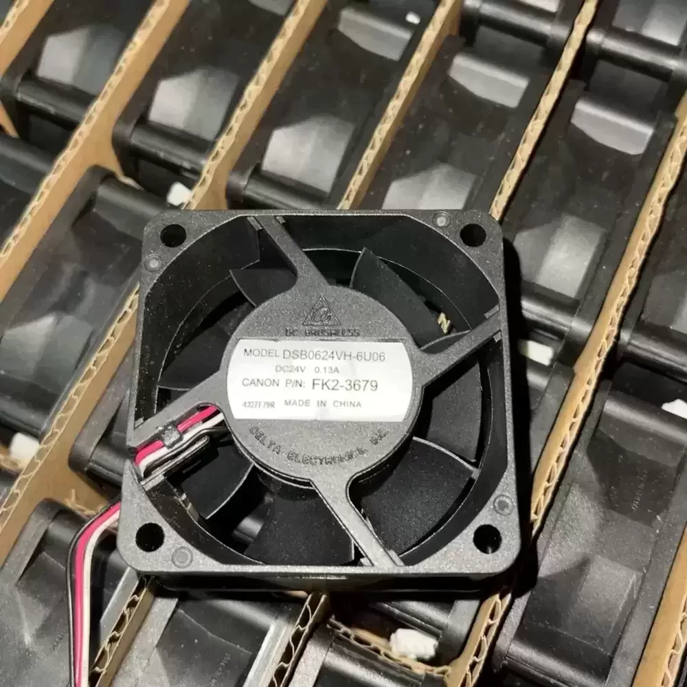 DSB0624VH-6U06 Delta 24VDC 60x60x25mm 3-Wire Axial Fan