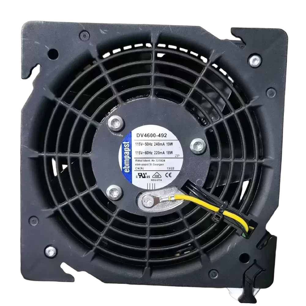 DV4600-492 ebm-papst 115VAC 119x119x38mm Metal Axial Fan